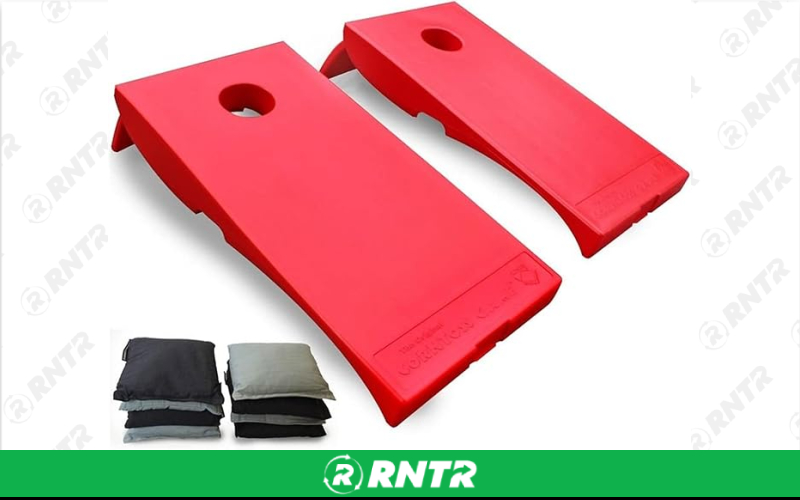 Generic Corn Hole Set -  All Weather – For rent in howell, new-jersey – Mr. Happy Party Rentals | RNTR.com – Image 1