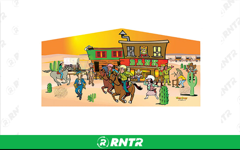 Generic Cowboy Super Combo 20x19 – For rent in howell, new-jersey – Mr. Happy Party Rentals | RNTR.com – Image 1