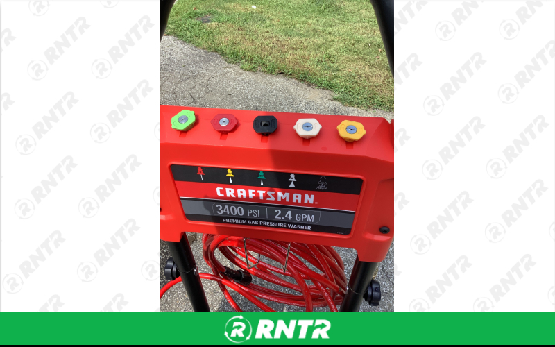 Craftsmen Craftsmen 3400 PSI Gas Pressure Washer – For rent in Avon, Indiana – Homefront Tools | RNTR.com – Image 3 of 3