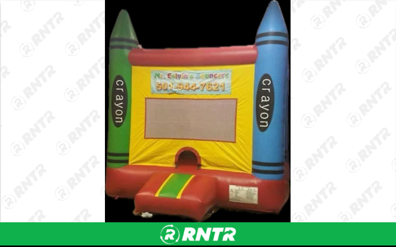 Generic Crayon Bounce House – For rent in little-rock, arkansas – Mr Calvins Bouncers | RNTR.com – Image 1