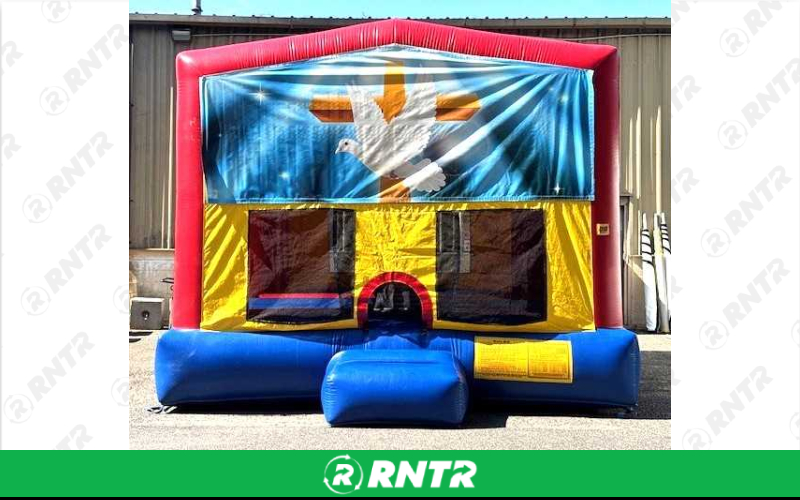 Generic Cross Combo w/slide and BB hoop – For rent in howell, new-jersey – Mr. Happy Party Rentals | RNTR.com – Image 1