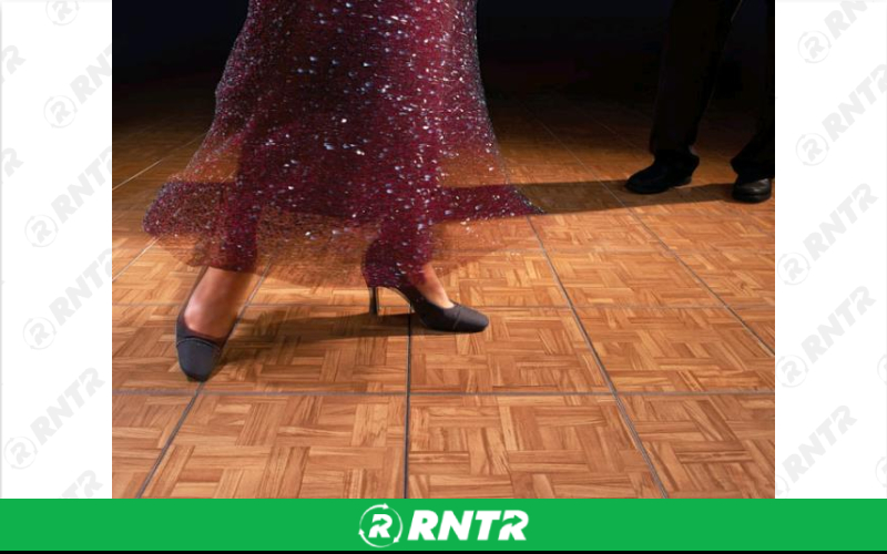 Generic DANCE FLOOR - 3X3 SNAP LOCK VINYL TEAK – For rent in Edmonds, Washington – Miller\\\'s Equipment and Rent-All inc. | RNTR.com – Image 3 of 3