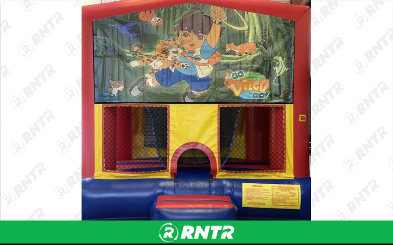 Generic Diego Banner – For rent in mangonia-park, florida – kids bounce 4 fun | RNTR.com – Image 1