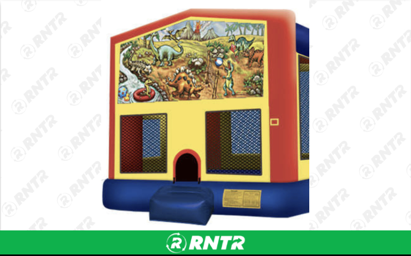 Generic Dinosaur Bounce House with Slide (16 x 21) – For rent in Vancouver, Washington – Bounce-n-Battle | RNTR.com – Image 1 of 1