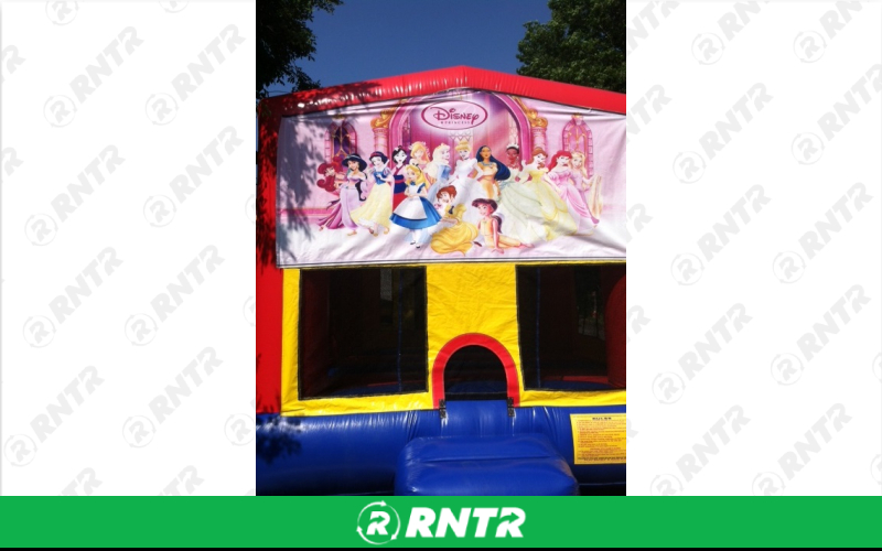 Generic Disney Princesses Bounce House – For rent in howell, new-jersey – Mr. Happy Party Rentals | RNTR.com – Image 1