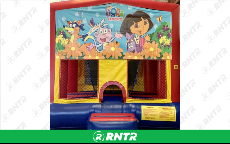 Generic Dora banner – For rent in mangonia-park, florida – kids bounce 4 fun | RNTR.com – Image 1