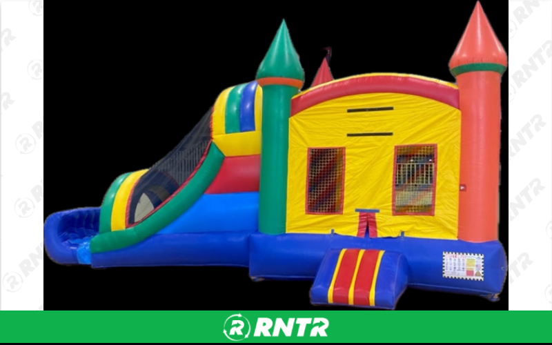 Generic Dual Lane Combo Bounce House – For rent in little-rock, arkansas – Mr Calvins Bouncers | RNTR.com – Image 1
