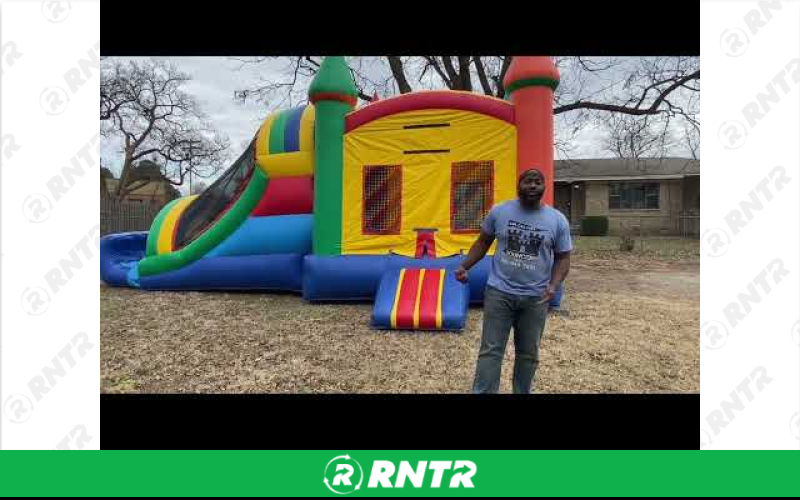 Generic Dual Lane Combo Bounce House – For rent in Little Rock, Arkansas – Mr Calvins Bouncers | RNTR.com – Image 2 of 3