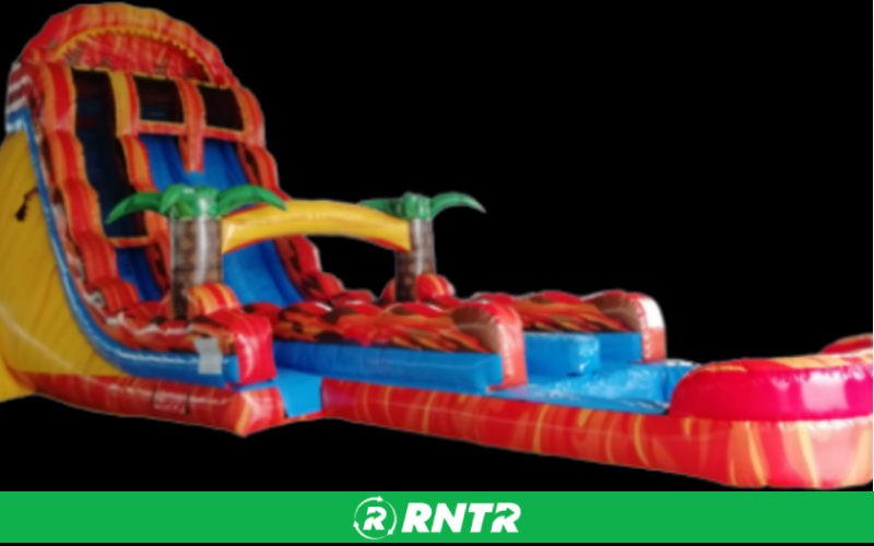Generic Dual Lane Fiesta Super Slide – For rent in chattanooga, tennessee – Edgeway Events | RNTR.com – Image 1