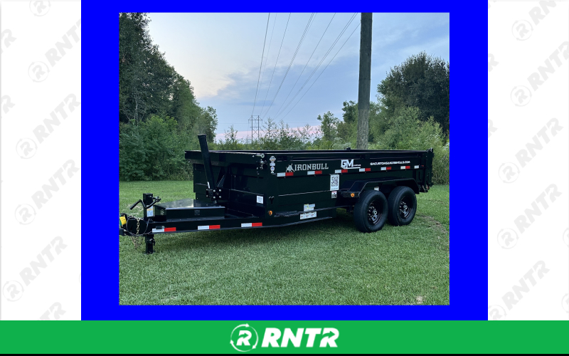 Iron Bull Dump Trailer – For rent in Jeanerette, Louisiana – GM Customs & Rentals | RNTR.com – Image 1 of 1