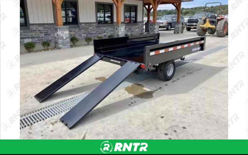 SureTrak Dump Trailer (small) – For rent in State College, Pennsylvania – Happy Valley Equipment Rentals | RNTR.com – Image 2 of 5