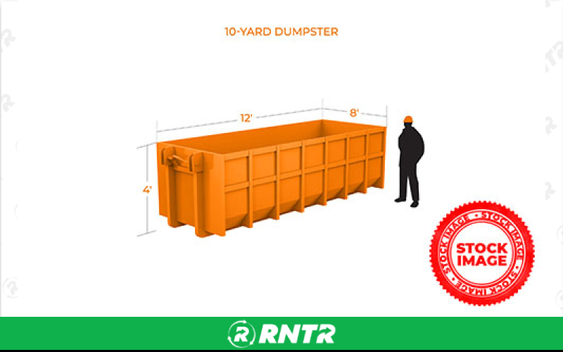  DUMPSTER 10YD – For rent in washington-township, new-jersey – Hoffman\\\'s Supply | RNTR.com – Image 1