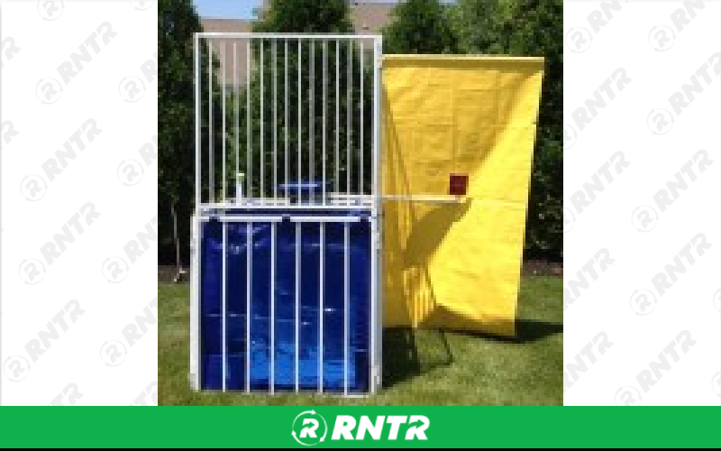 Generic Dunk Tank 3 -  "Shark Tank" -  The "Go Anywhere Dunk Tank" – For rent in howell, new-jersey – Mr. Happy Party Rentals | RNTR.com – Image 1