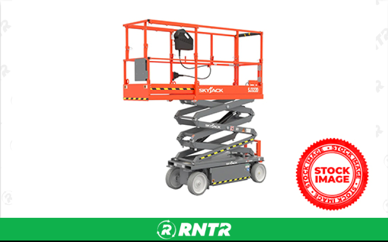 JLG Electric 13FT Scissor Lift (Pneumatic) – For rent in hattiesburg, mississippi – Parish Tractor | RNTR.com – Image 1