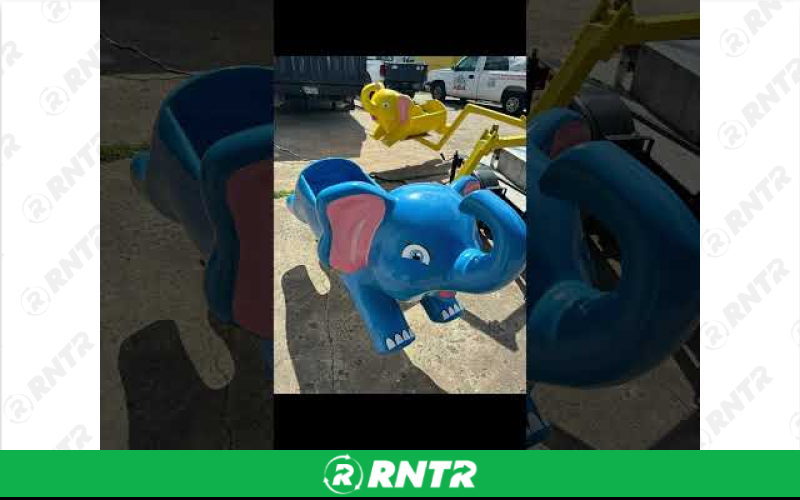 Generic Elephants Kiddie Carnival Ride – For rent in Cypress, Texas – Events By ABA | RNTR.com – Image 2 of 2
