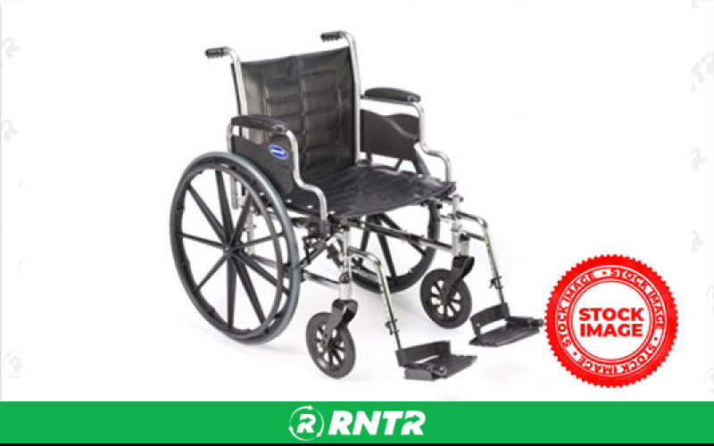 Generic Extra Wide Wheelchair - 20in – For rent in boynton-beach, florida – Home Medical Supply | RNTR.com – Image 1