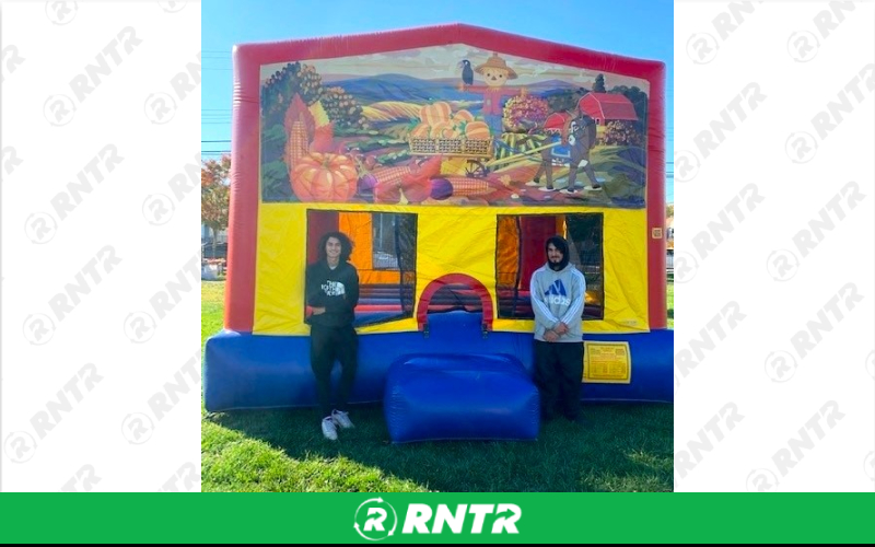 Generic Fall Festival 15x15 Bounce House – For rent in Howell, New Jersey – Mr. Happy Party Rentals | RNTR.com – Image 2 of 3