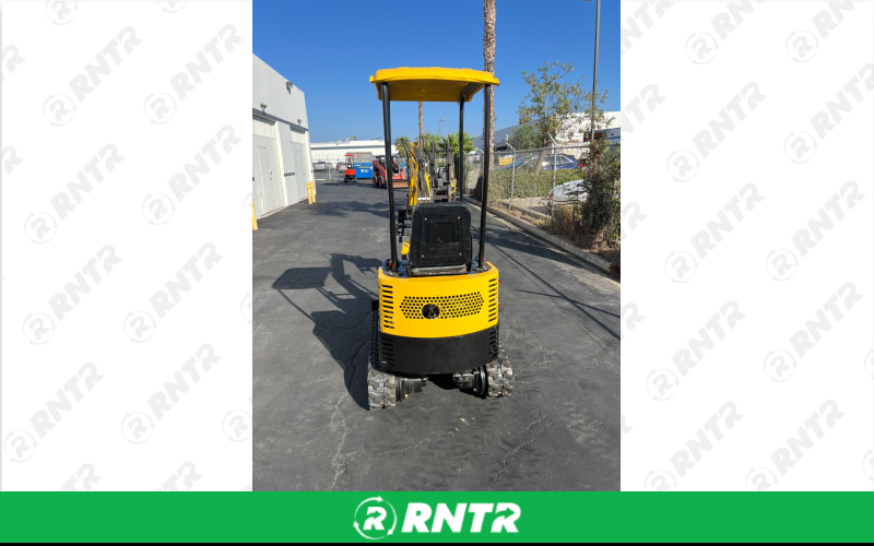 FF Industrial FF12R Mini Excavator – For rent in Santa Ana, California – Mighty Machine Rentals | RNTR.com – Image 5 of 8