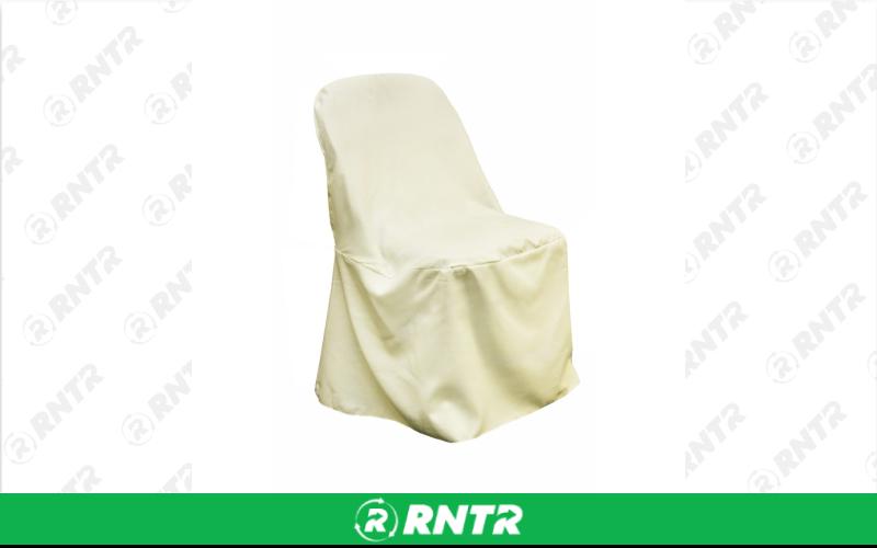 Generic Fitted Chair Covers- Banquet Chairs - Ivory – For rent in lilburn, georgia – JVC's Party Rentals & Event Hall | RNTR.com – Image 1