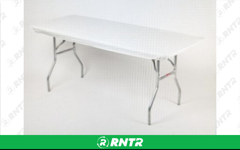 Generic Fitted covers white 8 ft – For rent in mangonia-park, florida – kids bounce 4 fun | RNTR.com – Image 1