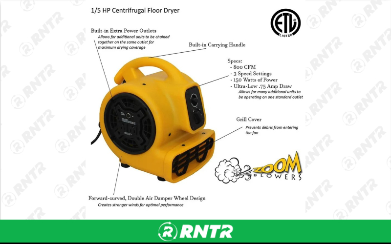 Generic Floor Dryer – For rent in howell, new-jersey – Mr. Happy Party Rentals | RNTR.com – Image 1