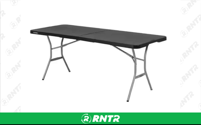 Lifetime Fold in Half Table (6ft) – For rent in State College, Pennsylvania – Happy Valley Equipment Rentals | RNTR.com – Image 2 of 2
