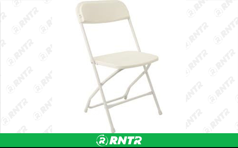Generic Folding Chair - White – For rent in lilburn, georgia – JVC's Party Rentals & Event Hall | RNTR.com – Image 1