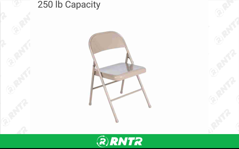 Chairs Folding Chairs – For rent in mount-vernon, iowa – wood's Outdoor Construction | RNTR.com – Image 1