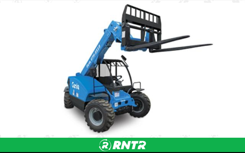 GENIE FORKLIFT - 4WD EXT REACH 19ft 5500LBS – For rent in Edmonds, Washington – Miller\\\'s Equipment and Rent-All inc. | RNTR.com – Image 2 of 3