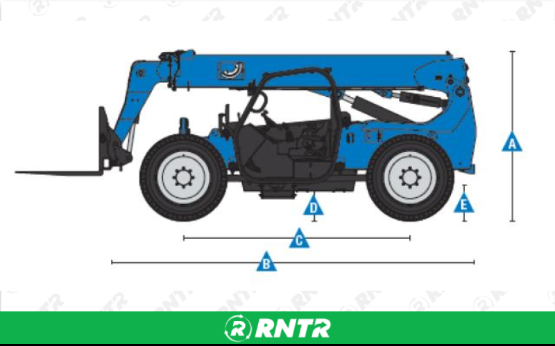 Generic FORKLIFT - 4WD EXT REACH 36ft 6000LBS – For rent in Edmonds, Washington – Miller\\\'s Equipment and Rent-All inc. | RNTR.com – Image 3 of 3