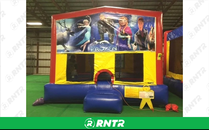 Generic Frozen Bounce House – For rent in howell, new-jersey – Mr. Happy Party Rentals | RNTR.com – Image 1