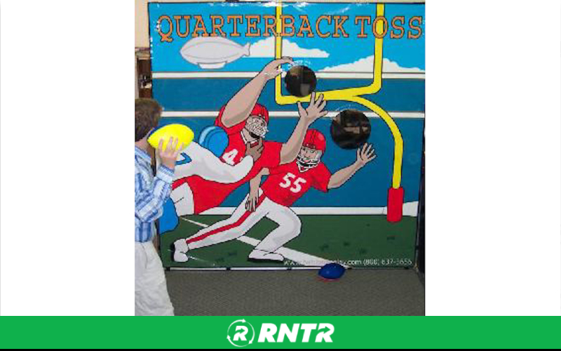 Generic GAMES -  LARGE - FOOTBALL TOSS/ w 3 footballs – For rent in bayonne, new-jersey – Resnicks Party Rental | RNTR.com – Image 1