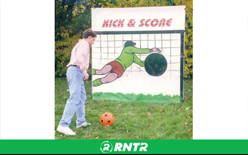 Generic GAMES -  LARGE - SOCCER SHOOT/ w 3 soccer balls – For rent in bayonne, new-jersey – Resnicks Party Rental | RNTR.com – Image 1