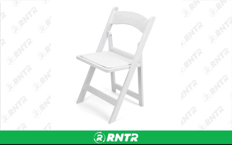 Generic Garden Padded Resin Chairs -  Highest Quality – For rent in howell, new-jersey – Mr. Happy Party Rentals | RNTR.com – Image 1