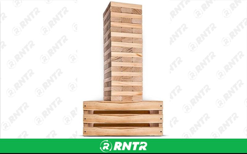 Generic Giant Jenga – For rent in mangonia-park, florida – kids bounce 4 fun | RNTR.com – Image 1