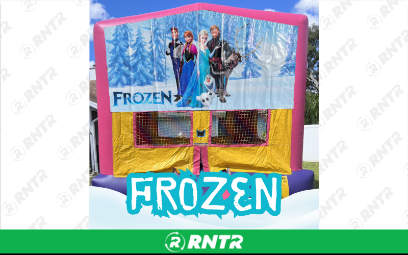 Generic Girl Neutral 13x13 Bounce House - Frozen – For rent in Sarasota, Florida – Joyland Rentals | RNTR.com – Image 1 of 1