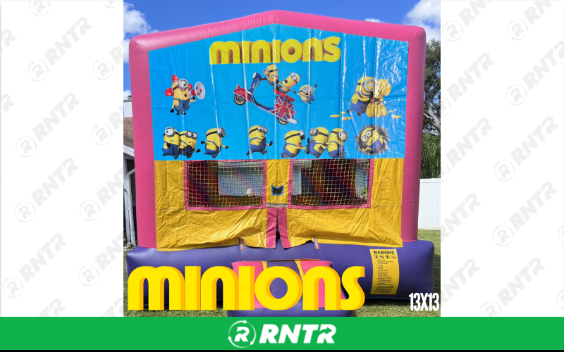Generic Girl Neutral 13x13 Bounce House - Minions – For rent in Sarasota, Florida – Joyland Rentals | RNTR.com – Image 1 of 1