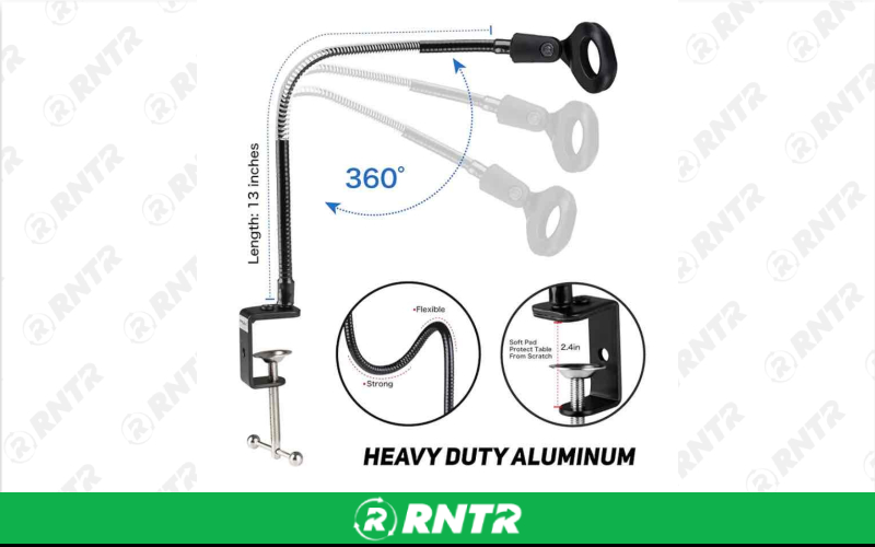 none Gooseneck Microphone Stand – For rent in state-college, pennsylvania – Happy Valley Equipment Rentals | RNTR.com – Image 1