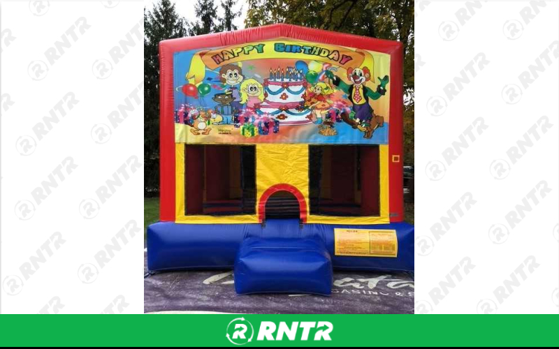 Generic Happy Birthday 15x15 Bounce House – For rent in howell, new-jersey – Mr. Happy Party Rentals | RNTR.com – Image 1