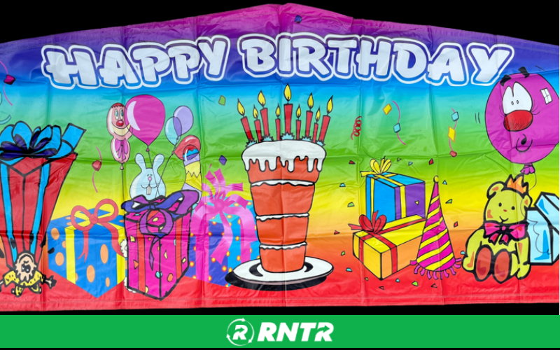 Generic Happy Birthday Party Banner – For rent in chattanooga, tennessee – Edgeway Events | RNTR.com – Image 1