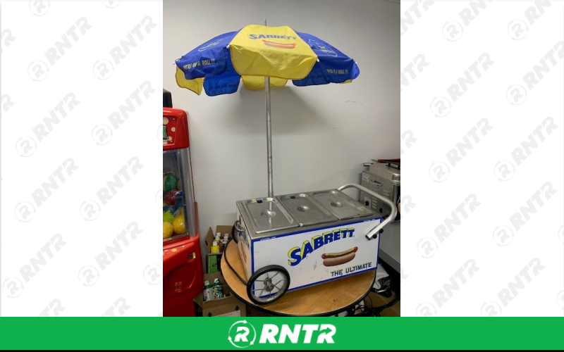 Generic Hot Dog Cart -  Table Top 1 -  Sabrett – For rent in Howell, New Jersey – Mr. Happy Party Rentals | RNTR.com – Image 2 of 2