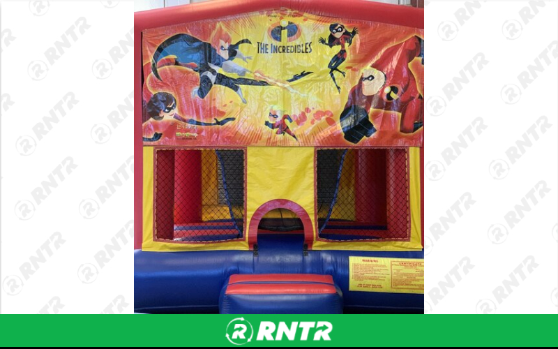 Generic Incredables banner – For rent in mangonia-park, florida – kids bounce 4 fun | RNTR.com – Image 1