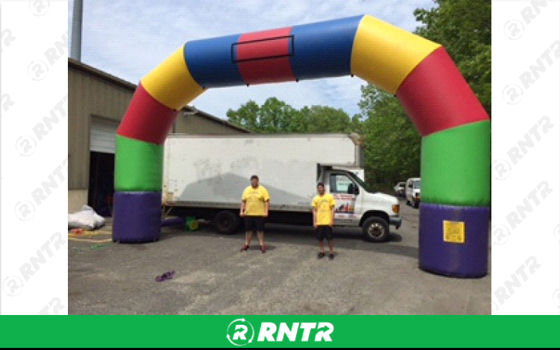 Generic Inflatable Arch – For rent in howell, new-jersey – Mr. Happy Party Rentals | RNTR.com – Image 1