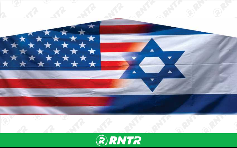 Generic Israel US Flag Super Combo w/slide -  BB hoop and obstacles – For rent in howell, new-jersey – Mr. Happy Party Rentals | RNTR.com – Image 1