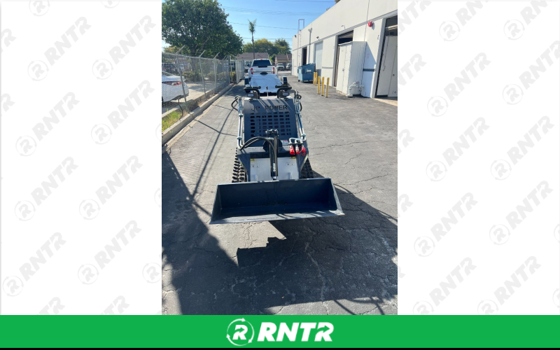 JQ Power JQ400R Stand Behind Skid Loader – For rent in Santa Ana, California – Mighty Machine Rentals | RNTR.com – Image 2 of 7