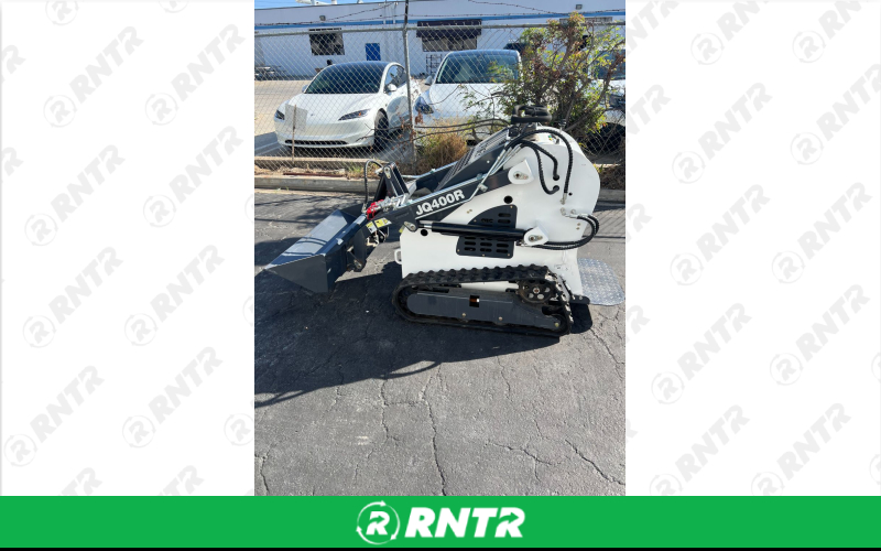 JQ Power JQ400R Stand Behind Skid Loader – For rent in Santa Ana, California – Mighty Machine Rentals | RNTR.com – Image 4 of 7