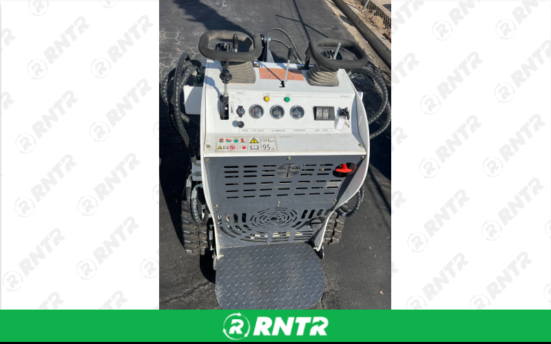 JQ Power JQ400R Stand Behind Skid Loader – For rent in Santa Ana, California – Mighty Machine Rentals | RNTR.com – Image 6 of 7