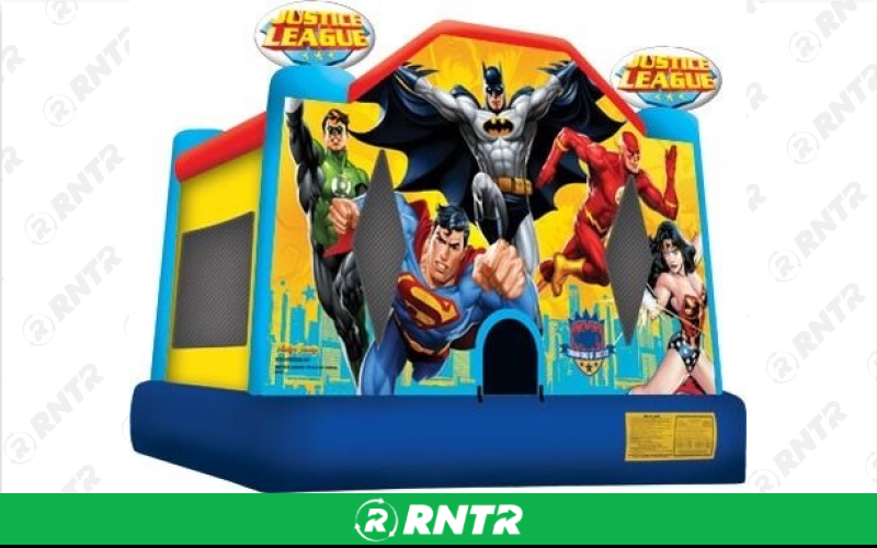 Generic Justice League Bounce house – For rent in orlando, florida – King of Bounce | RNTR.com – Image 1