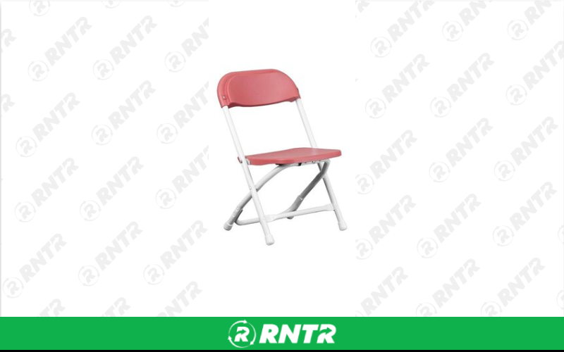 Generic Kid Red Plastic Folding Chair – For rent in orlando, florida – King of Bounce | RNTR.com – Image 1