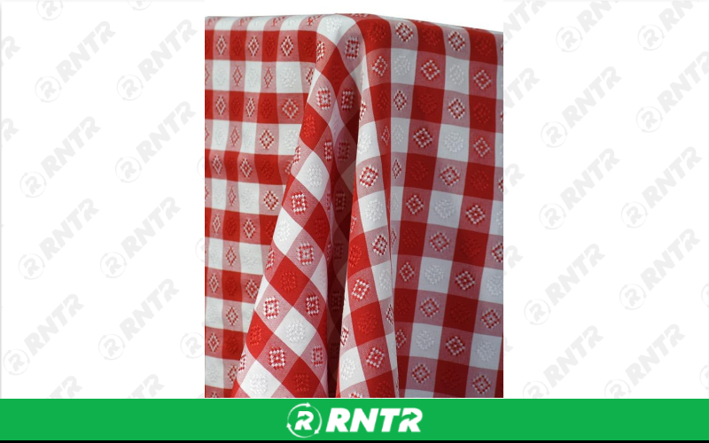 Generic LINEN - GINGHAM RED - 60x120 – For rent in Edmonds, Washington – Miller\\\'s Equipment and Rent-All inc. | RNTR.com – Image 3 of 3